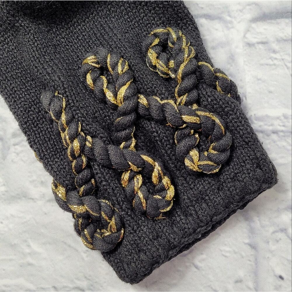 Vintage Gantos Embellished Cardigan Epaulets Costume size Small - Picture 6 of 13